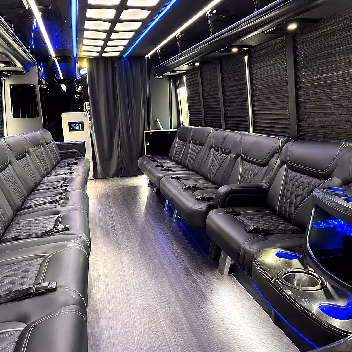 holiday party bus rental
