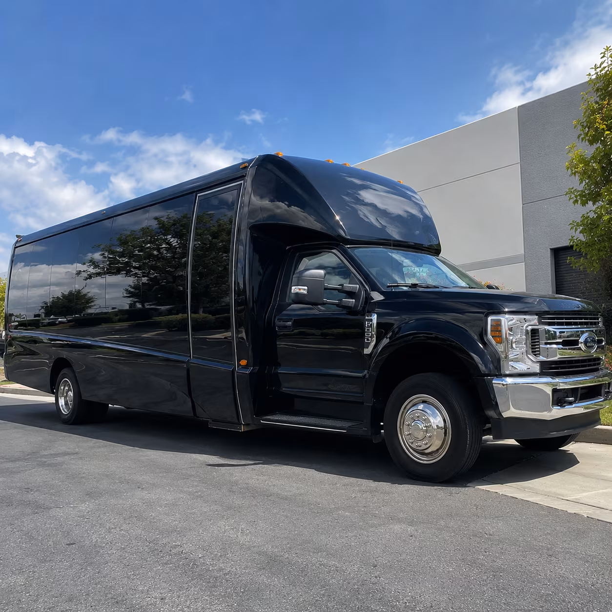 manassas private event transportation onboard seating