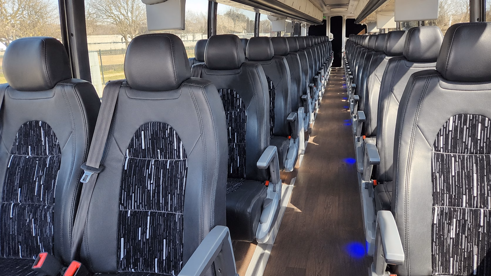 manassas religious group transportation onboard seating