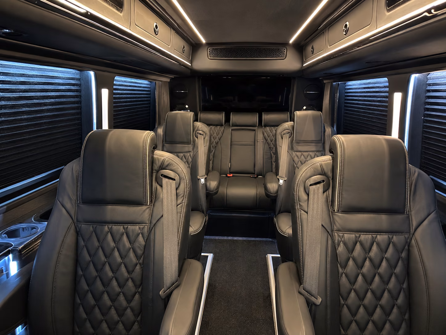manassas sporting event transportation onboard seating