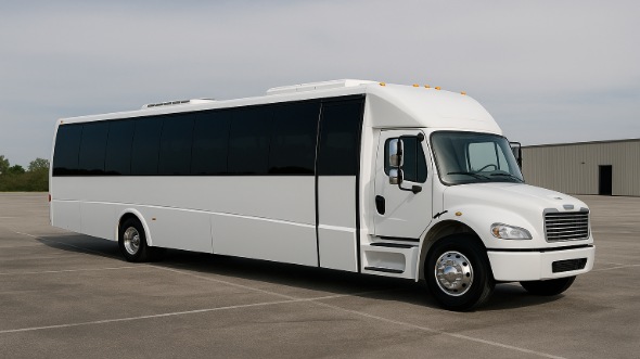 Exterior of Charter Bus Company Centreville's 18 Passenger Minibus in Centreville