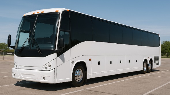 Exterior of Charter Bus Company Reston's 50 Passenger Charter Bus in Reston