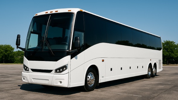 Exterior of Charter Bus Company Dale City's 54 Passenger Charter Bus in Dale City
