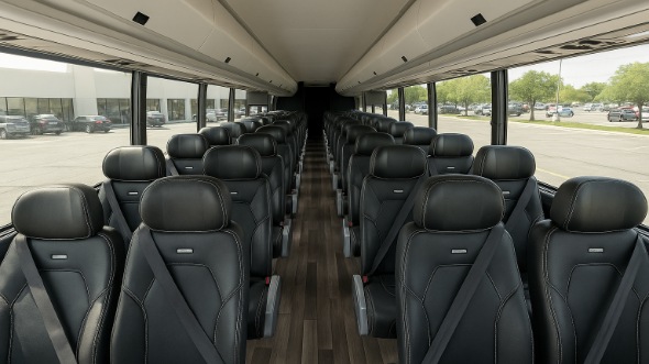 manassas 15 passenger minibus inside